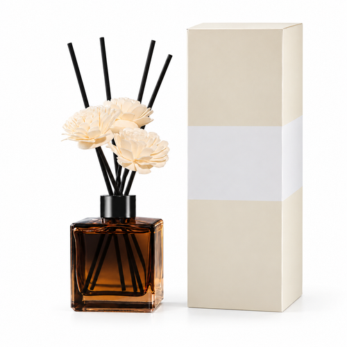 🌿 Reed Diffuser | Glass Bedroom Gift | Elegant Floral Design