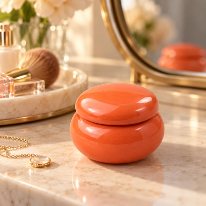 🌿 Solid Fragrance | Ceramic Bedroom Gift | Her | Glossy Minimalism