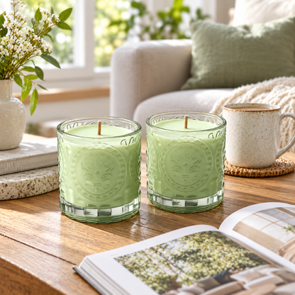 🕯️ Scented Candle | Soy Wax Bedroom | Her | Botanical Glow