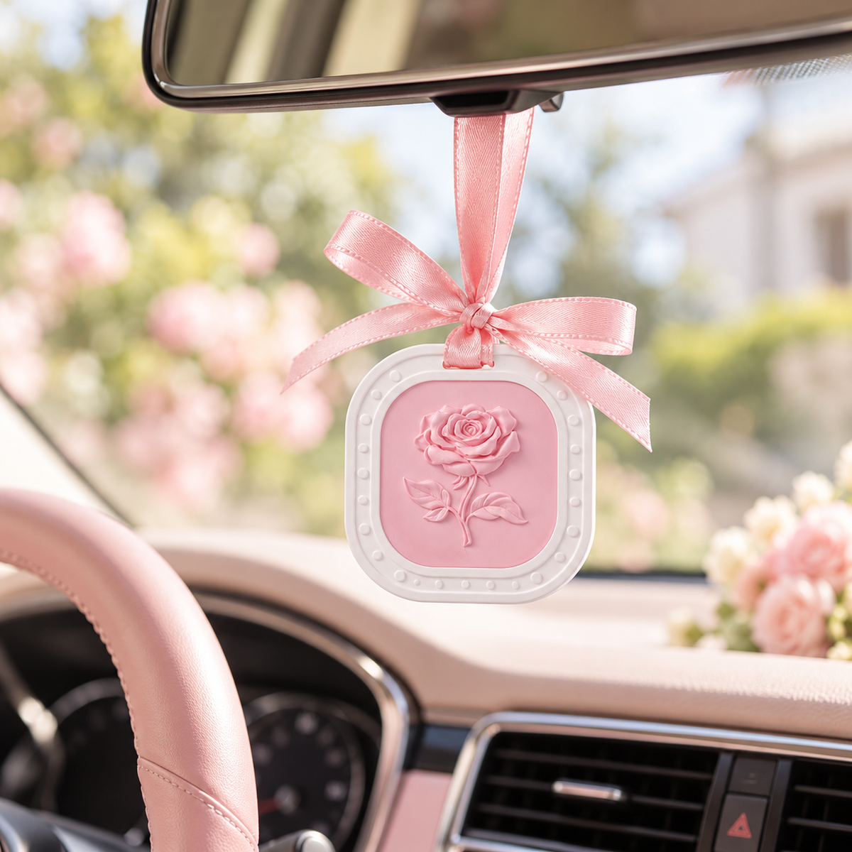 🌹 Home Fragrance | Plaster Closet Gift | Romantic Rose Ornament