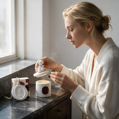 🎁 Home Fragrance | Wax | Bedroom | For Her | Sculptural Elegance