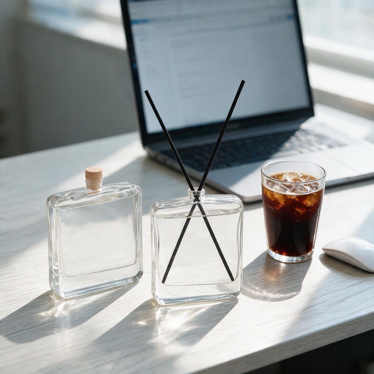🌿 Home Fragrance | Glass | Bedroom | For Her | Minimalist Clarity
