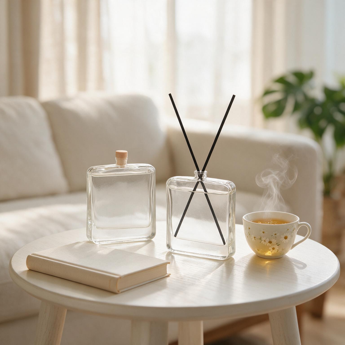🌿 Home Fragrance | Glass | Bedroom | For Her | Minimalist Clarity