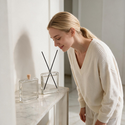 🌿 Home Fragrance | Glass | Bedroom | For Her | Minimalist Clarity