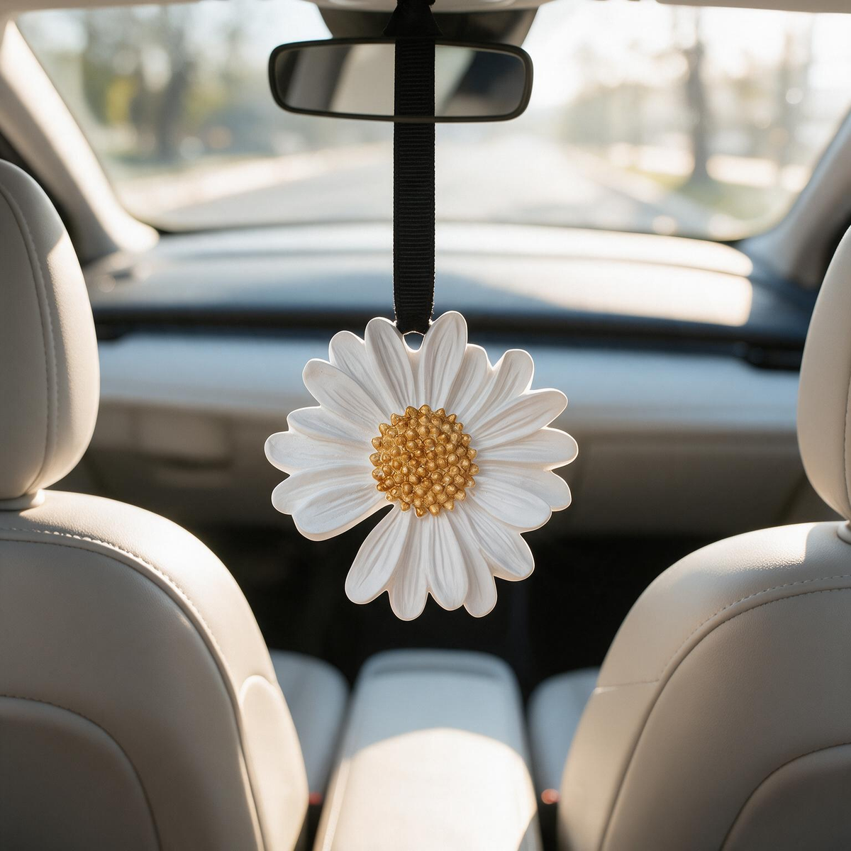 🌼 Gift-Ready | Plaster Closet Daisy Charm | Lovely Indoor Fragrance