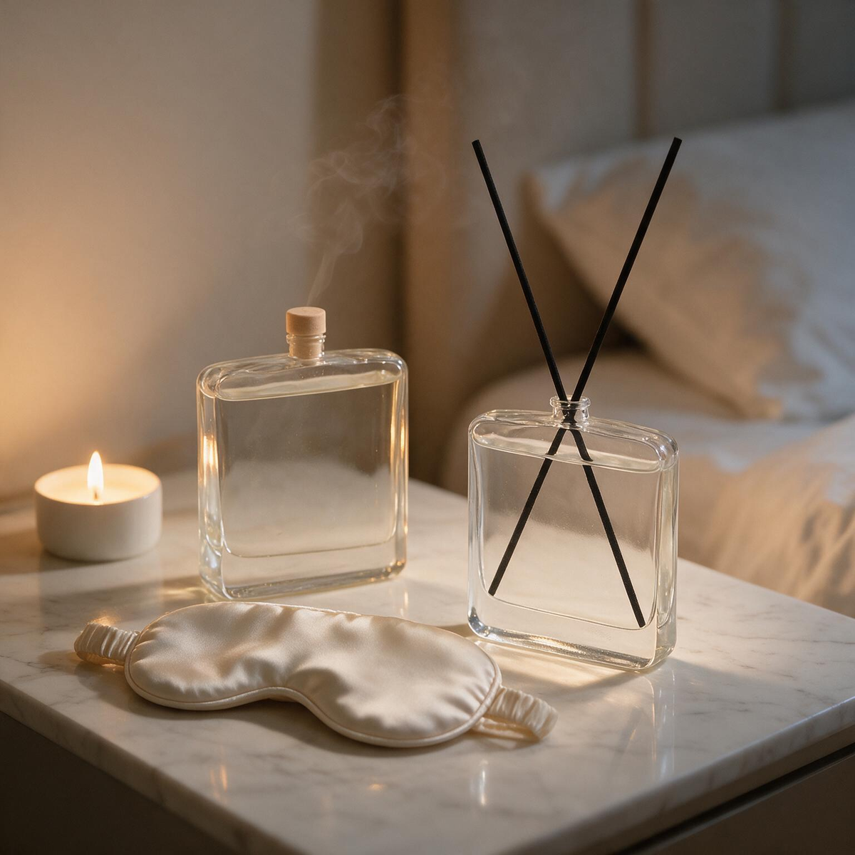 🌿 Home Fragrance | Glass | Bedroom | For Her | Minimalist Clarity