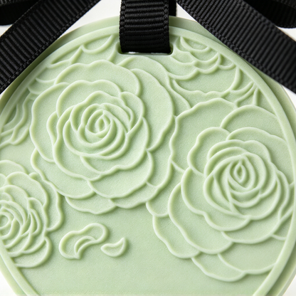 🌿 Air Freshener | Silicone | Car | Drivers | Elegant Floral Charm