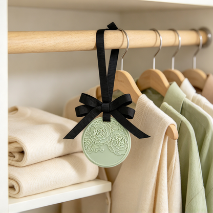 🌿 Air Freshener | Silicone | Car | Drivers | Elegant Floral Charm