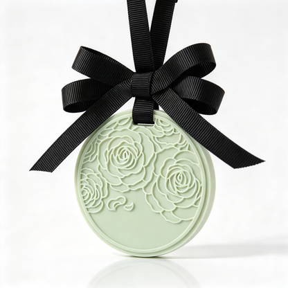 🌿 Air Freshener | Silicone | Car | Drivers | Elegant Floral Charm
